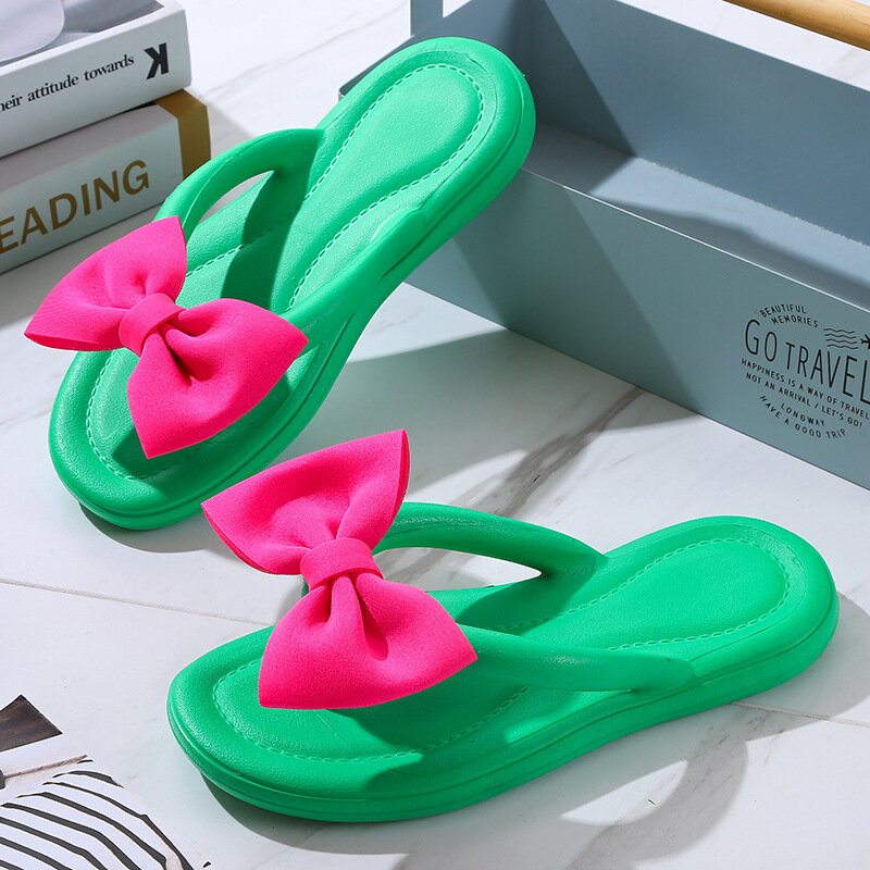 Zapatos de playa de Interior para mujer, Zapatillas de casa de diseñador de moda, antideslizantes, de suela suave, calzado femenino