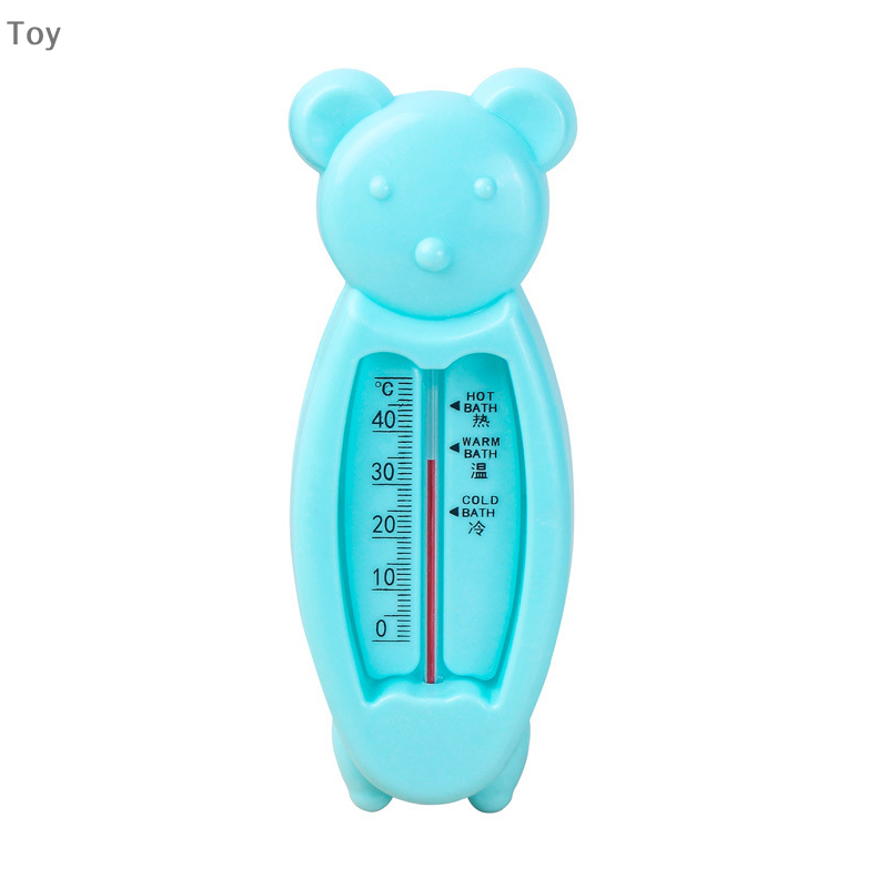 ميزان حرارة لحمام الطفل حديث الولادة ، مقياس درجة حرارة الماء على شكل دب صغير ، ألعاب حمام الطفل ، ملحقات الرعاية