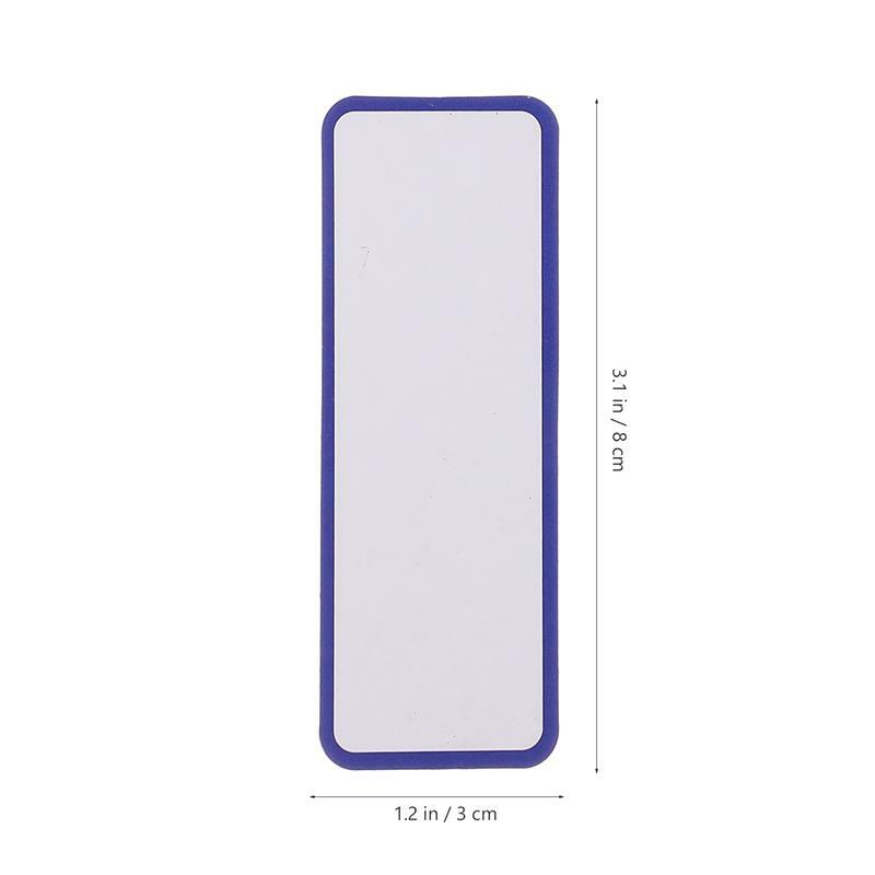 Dry Apagar etiquetas Whiteboard flexíveis, Name Plate Tags, etiquetas para Whiteboard, 27PCs