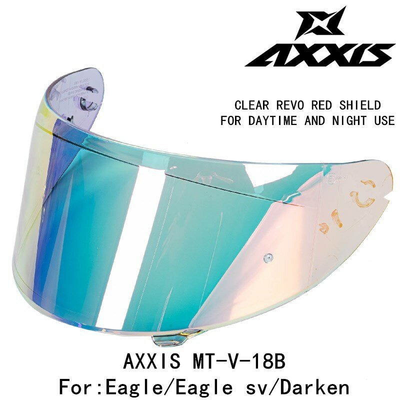 Axxis-ユニバーサルモーターサイクルシールドMT-V-18B,オリジナルのヘルメット,eagel/eagle sv/draken,フロントガラス