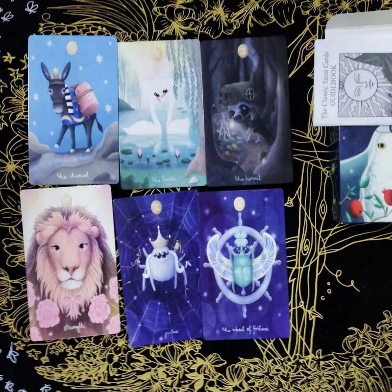 Faunabelle Tarot 12*7CM 78pcs with guidebook