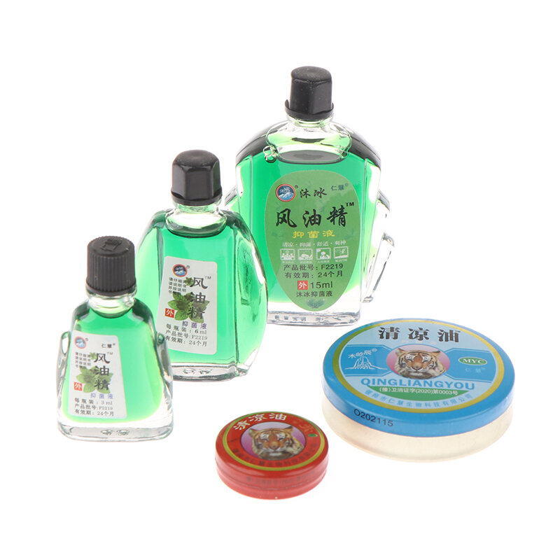 Fengyoujing-aceite refrescante para el dolor de cabeza, repelente de mosquitos Natural Medicinal para mareos, reumatismo, dolor, 15g
