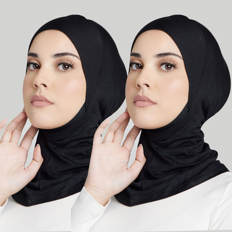 Ramadan islamski muzułmański podszalik damski welon hidżab szale na głowę muzułmanki szalik Turbans głowy dla kobiety hidżabs czapki kapelusz szal