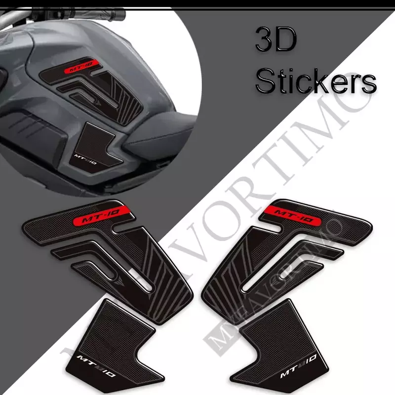 For Yamaha MT10 FZ10 FZ MT - 10 SP Decals Tank Pad Grips Gas Fuel Oil Kit Knee Protector Hyper Naked Bike Motorcycle Stickers