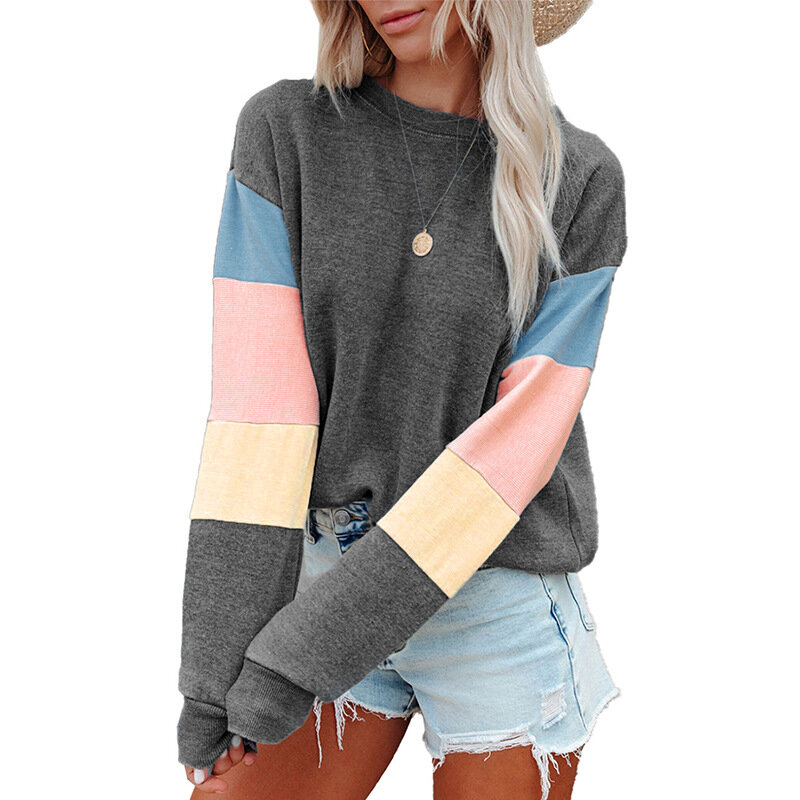 Fashion Casual Women Autumn Winter Long Sleeve Pullovers Hoodies Clothes Ladies Clothing