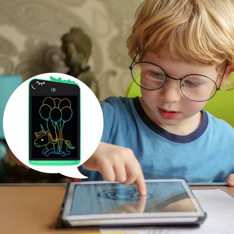 Tablet de escrita LCD para crianças, prancheta, brinquedos do sketchpad, quadro negro de escrita, prancheta mágica, presente, 8.5in
