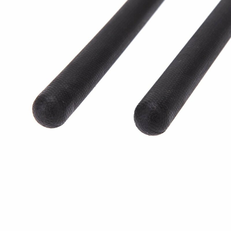 Paar 5a Drumsticks Nylon Stick Voor Drumstel Lichtgewicht Professioneel Zwart