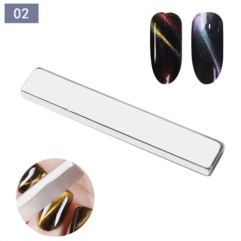Super Strong Thick Strip Magnet Cat Eyes Magnet for Nail Gel Polish 3D  Line Strip Effect French Multi-Function Magnet Pen Tools