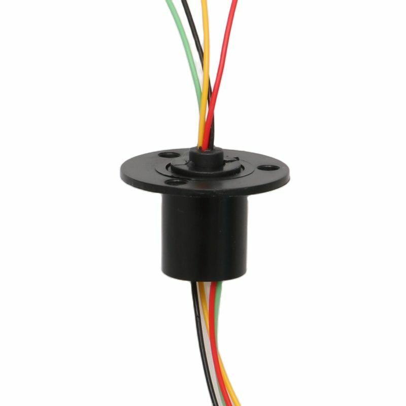 1PCS Micro Slip Ring 2/4/6/8/12/24 Channel Wires 2A 12.5mm/15.5mm Rotate Dining Table Slipring Electric Collector Rings Joint