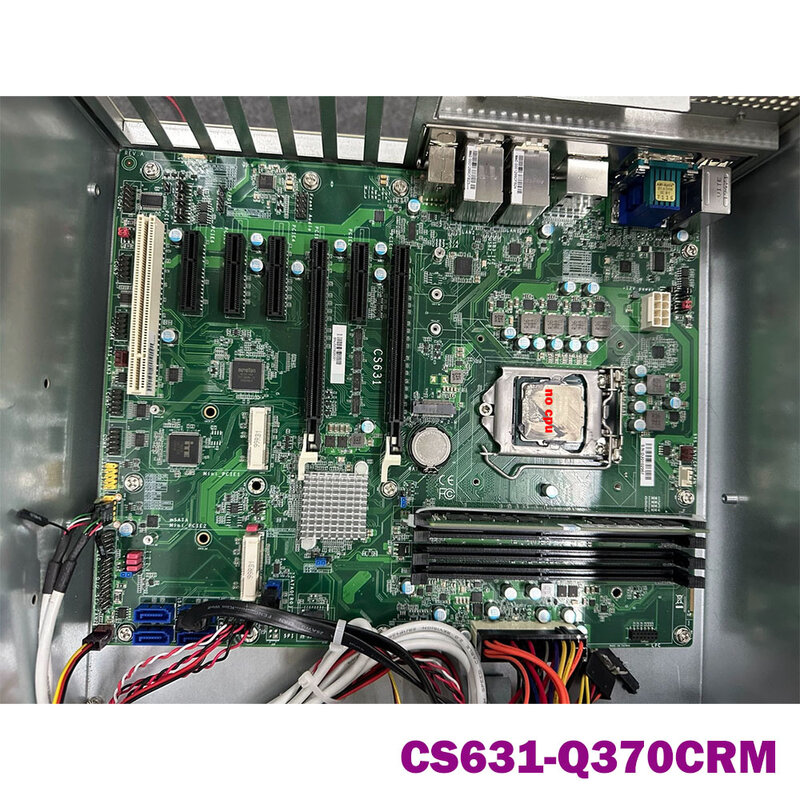 Peralatan komputer industri Motherboard CS631-Q370CRM untuk DFI CS631