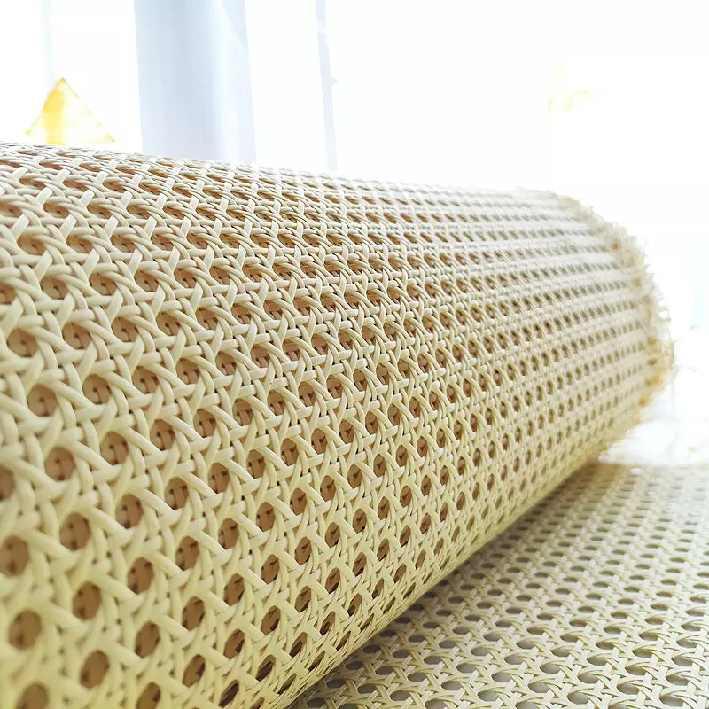 Indonesiano plastica Rattan ottagonale tessitura mobili decorativi sedia Cabinetry Craft tessuto rete Rattan filo creatività fai da te caldo
