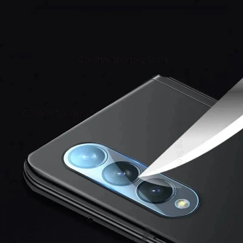 Vidrio templado para Samsung Galaxy Z Fold 4, protectores de pantalla antiarañazos para cámara trasera, películas de lente trasera Flip 4