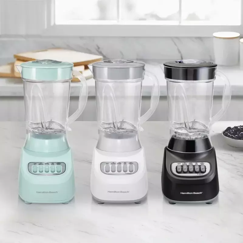 Portable Countertop Smoothie Blender with Plastic and Chopper