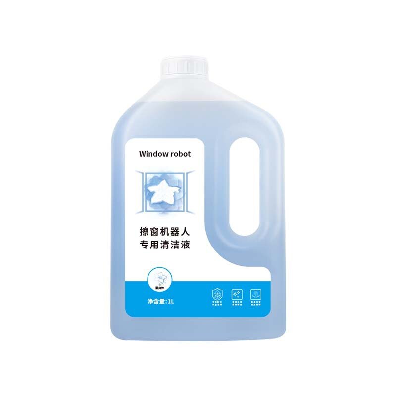 For Ecovacs Window Cleaning Liquid 1L，Window Robot Cleaner Solution,Intelligent Robot Glass Cleaning,Winbot Vacuum Cleaner Parts
