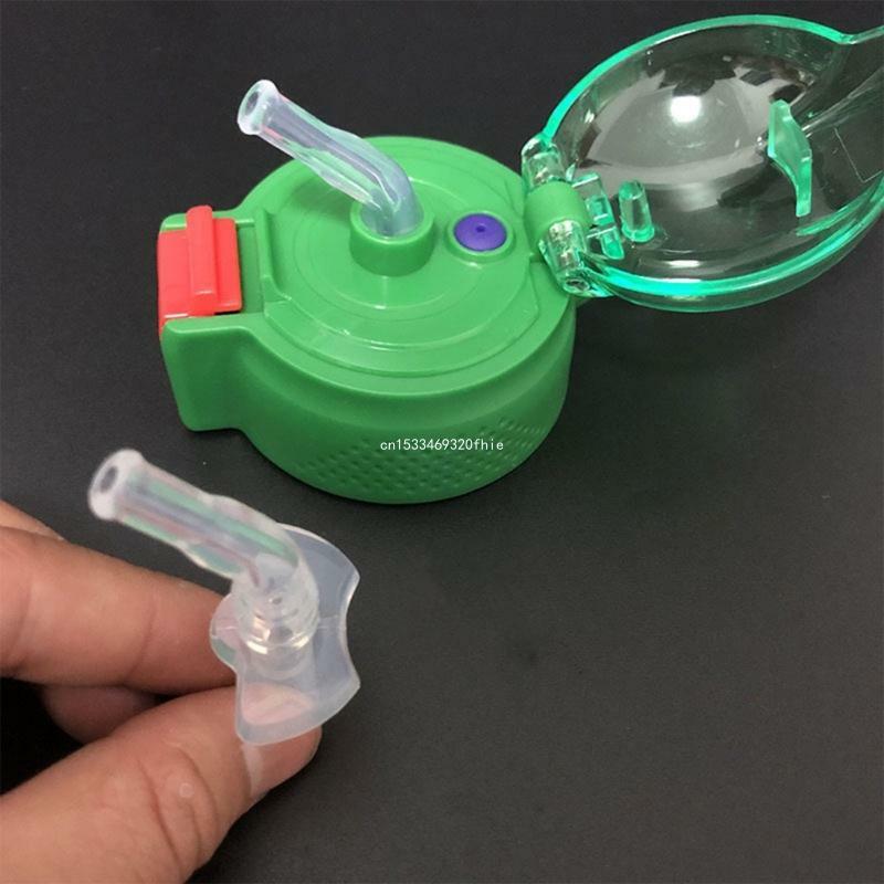Silikon Auslauf Ersatz Wasser Flasche Saugdüse Kinder Wasser Tasse Stroh Kopf Reparatur Zubehör für Die Meisten Baby Flaschen/