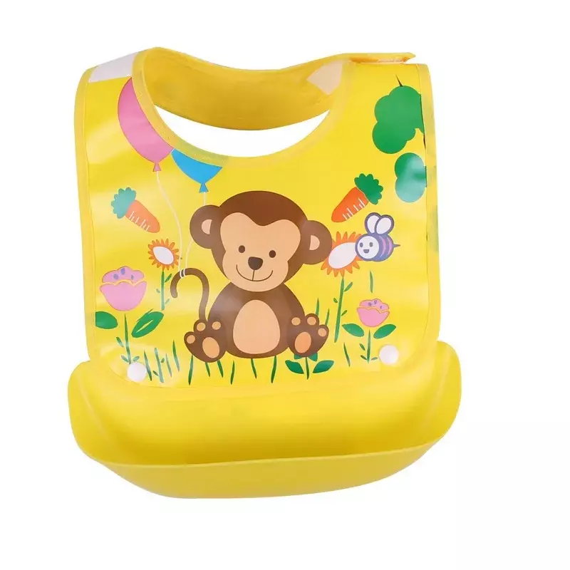 Odpinany śliniaki dla niemowląt wodoodporne dla dzieci maluch fartuchy dla dzieci śliniaki dziecięce śliniaki ręczniki Cute Baby Cartoon karmienie Bib