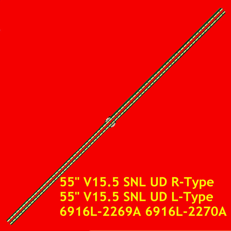 Светодиодная лента для 55UH7500-CA 55UF4800 55UF8400-CA 55G7200 55Q2R 55K3 55PUF6250/T3 55PFL7900/F7 55 "V15.5 SNL UD REV0.1 R L-типа