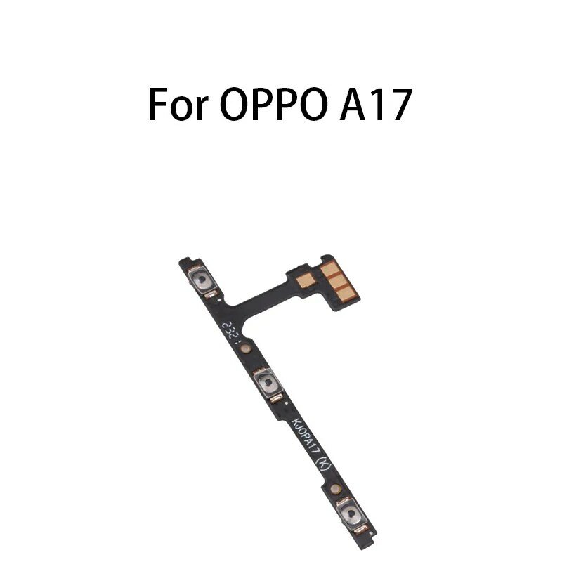 Power ON OFF Botão & Volume Botão Flex Cable Para OPPO A17