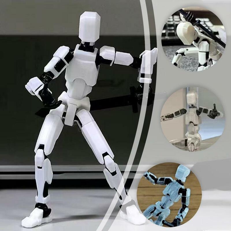 Multi-Jointed Movable Shapeshift Robot 3D Printed Mannequin Dummy Lucky 13 Robot Movable Figures Adult Toys Children's Toys Gift