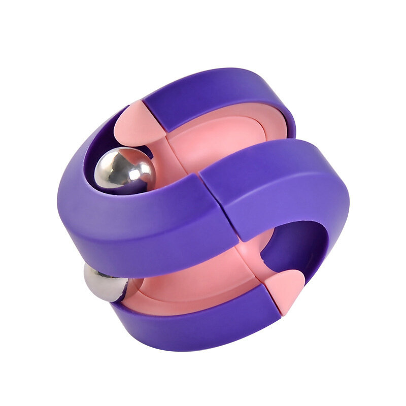 Creative Anti ความเครียดของเล่น Orbit ลูกปัด Hand Spinner Decompression ของเล่น Fidget สำหรับผู้ใหญ่เด็กของขวัญสร้างสรรค์ของเล่น