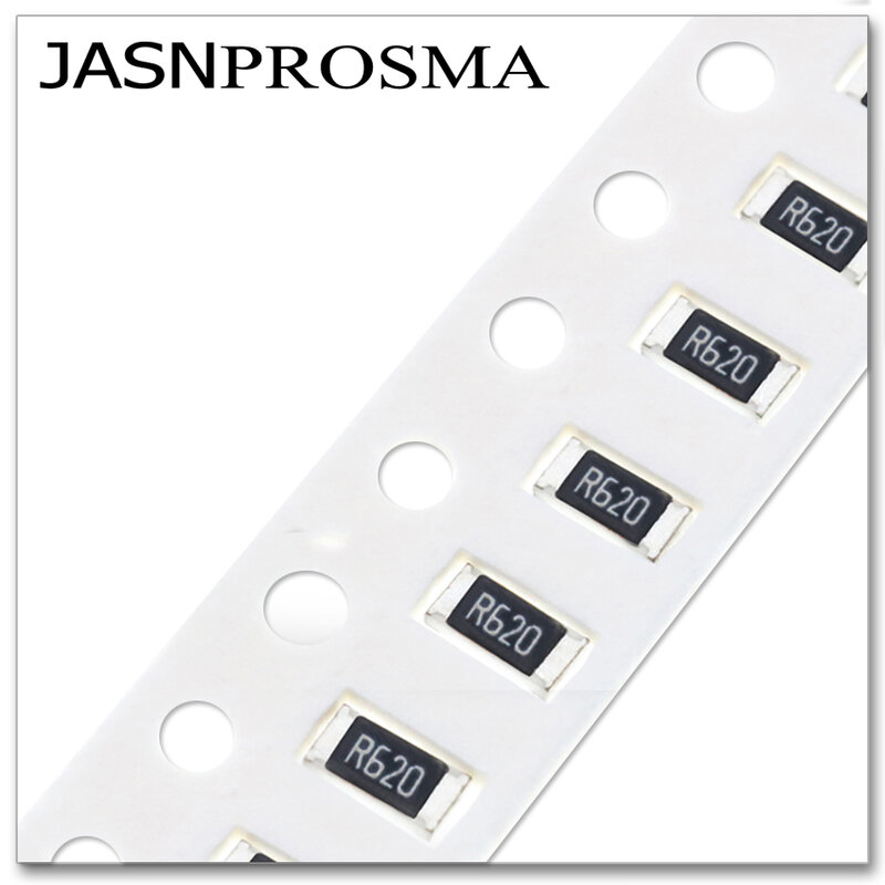 Jasnprosma-resistor smd 1206, resistor de 1% k, 5000 k, 154k, 158k, 160k, 162k, 165k, 169k, 174k, 178k, 180k, 182k, 187k