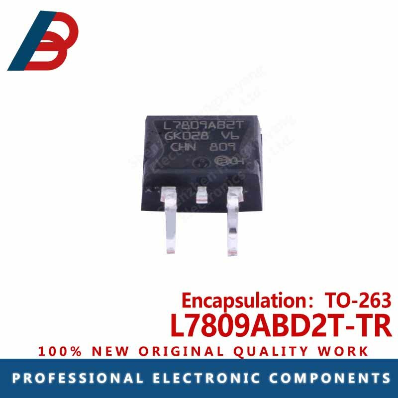 10 buah L7809abd2t-tr chip TO-263 CIP regulator tegangan linier