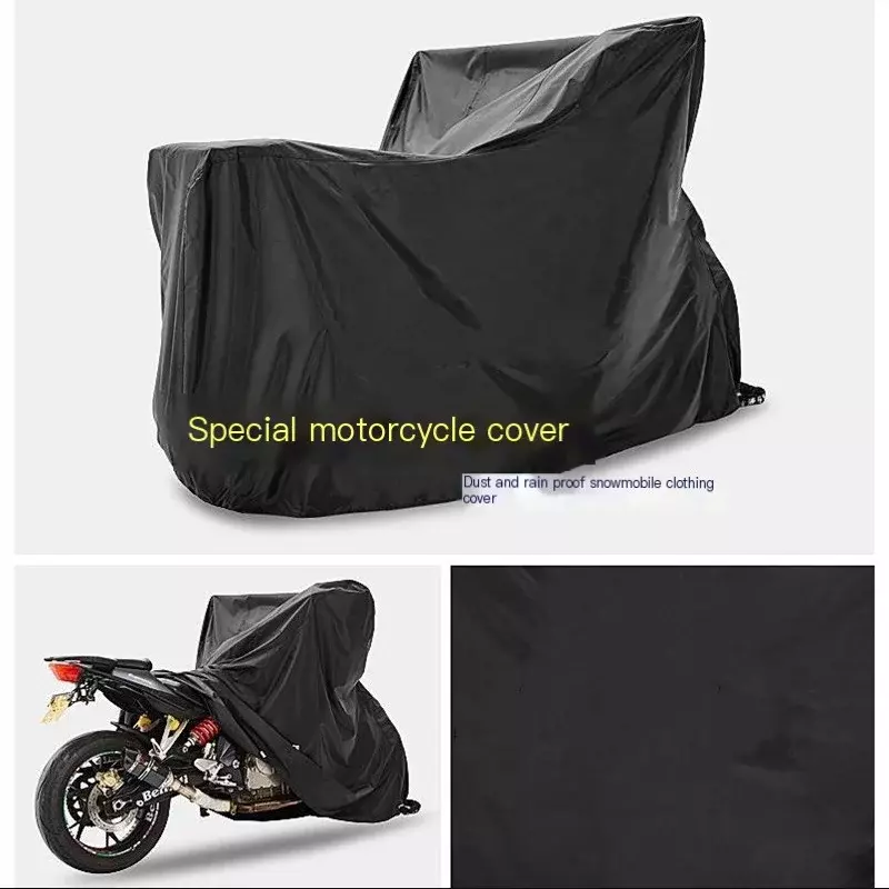 Waterproof Motorcycle Cover Outdoor Motorcycle Rain Clothing Protector Dust Sunshade Motorbike Cover UV Gear Protective 190t