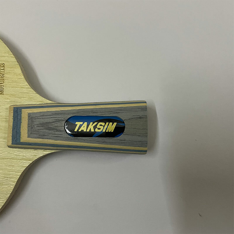 ALC-Carbon Fiber Table Tennis Blade, Longo ou CS Handle, Professional Ping Pong Bat, Ofensivo