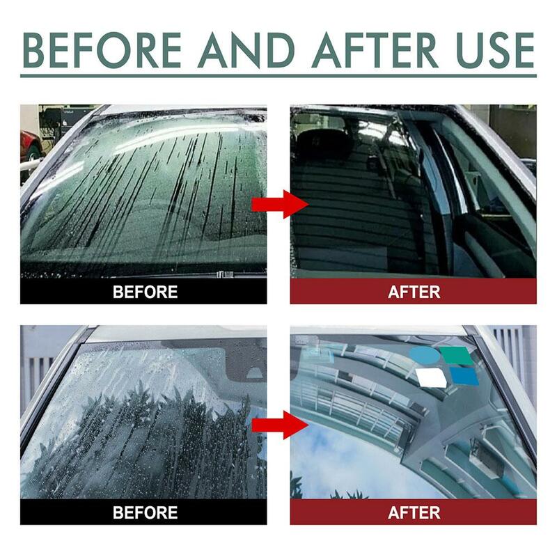 Spray de pára-brisa automotivo, revestimento anti chuva para vidro do carro, hidrofóbico, anti-chuva, líquido, máscara espelhada, 100ml