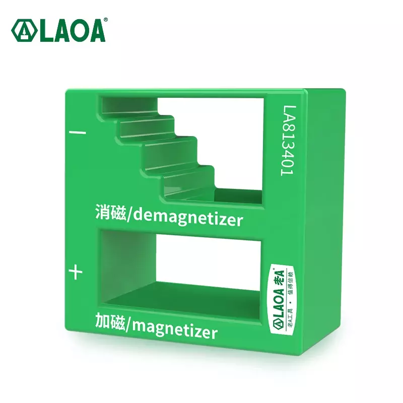 Magnetizer Screwdriver Degaussing Bit Magnetizing tool Green Demagnetizer Tools