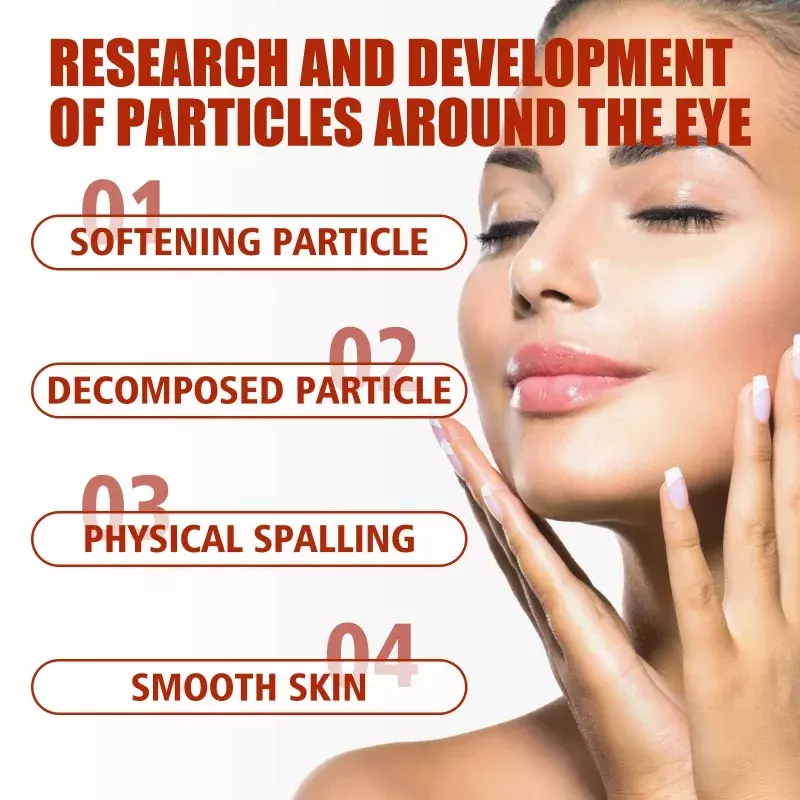 Milia-suero esencial para los ojos, elimina eficazmente la grasa, gránulos, bolsas para los ojos, antipartículas, hinchazón, mejora la cicicla oscura, 30ml