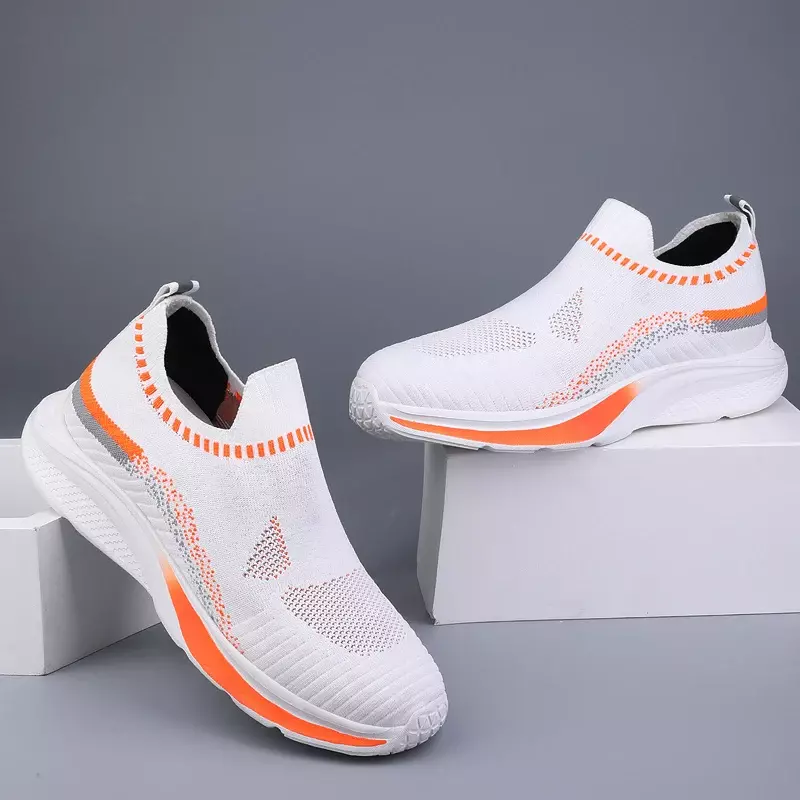 Buty na koturnie dla mężczyzn biały trampki męski niewidoczny wzrost butów podnoszących wkładki sportowe 6CM