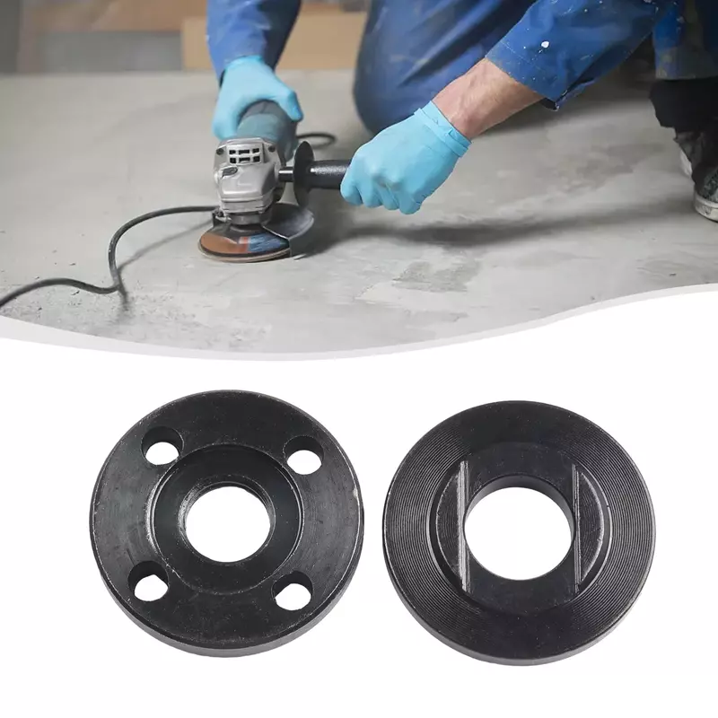 Assembly Flange Nut Black Equipment For 150 Angle Grinder Inner Outer M14 Thread Replacement Replaces Workshop