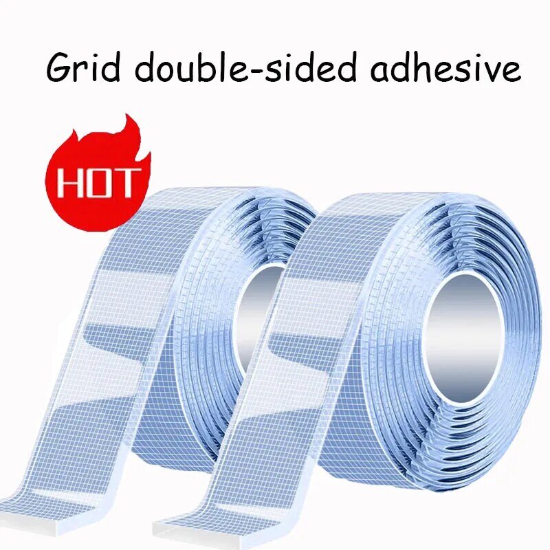 Super strong transparent double-sided adhesive detachable waterproof heatresistant decoration kitchen and bathroom adhesive tape