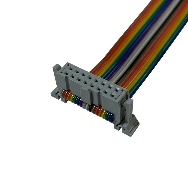 다채로운 LED 모듈 플랫 케이블, 16 핀 플랫 리본 연결 라인, 카드 수신, LED 디스플레이 스크린, 실외 실내