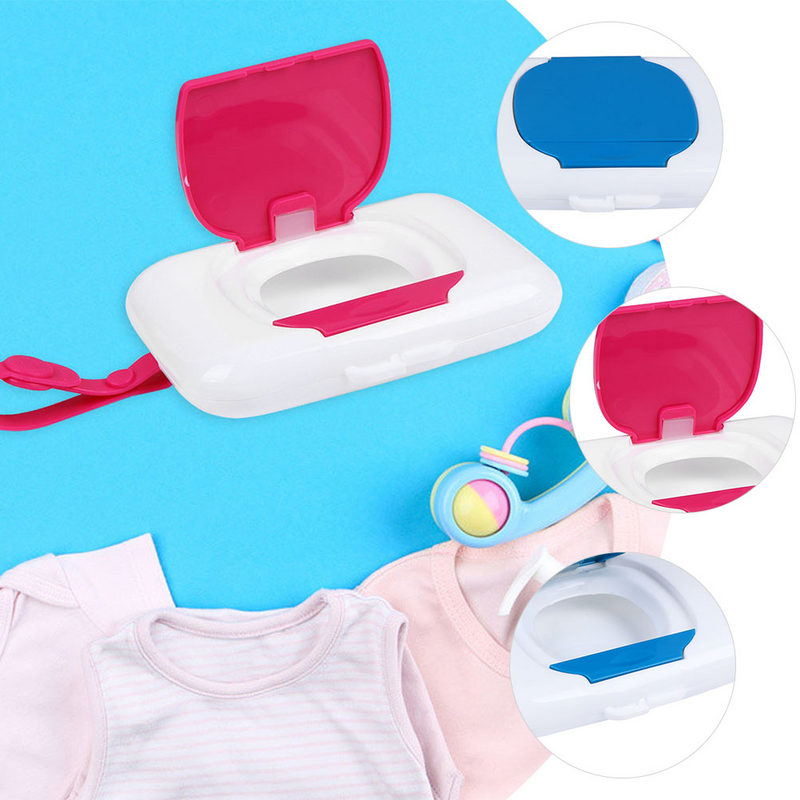2 Stuks Baby Dispensers Outdoor Handige Baby Doekjes Houders Natte Tissue Boxen