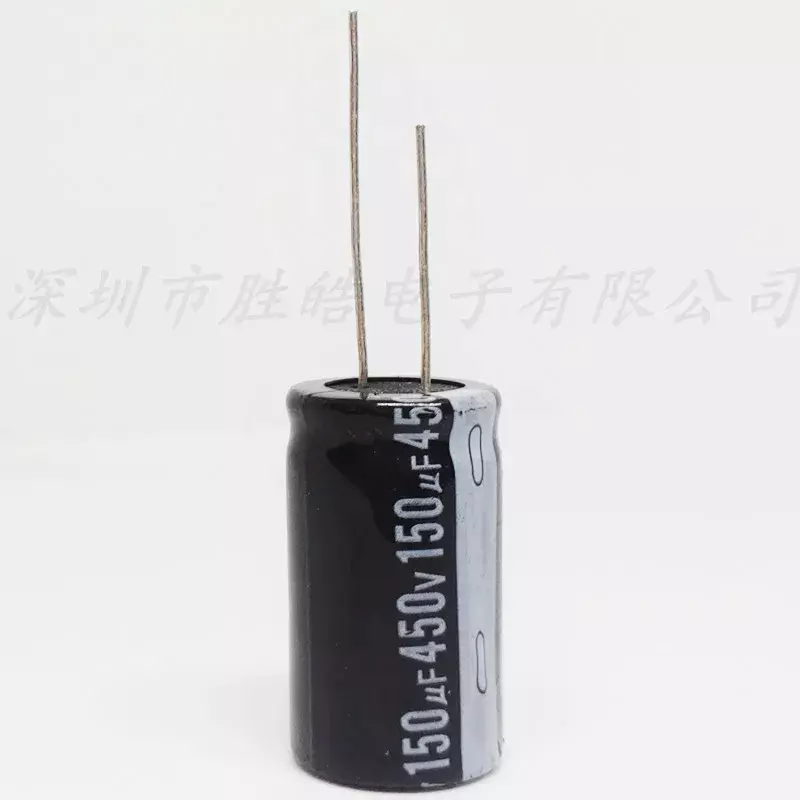 (5 шт.) 450 в 150 мкф громкость: 18x5 алюминиевый электролитический конденсатор 450 в 15 0 мкф высокое качество