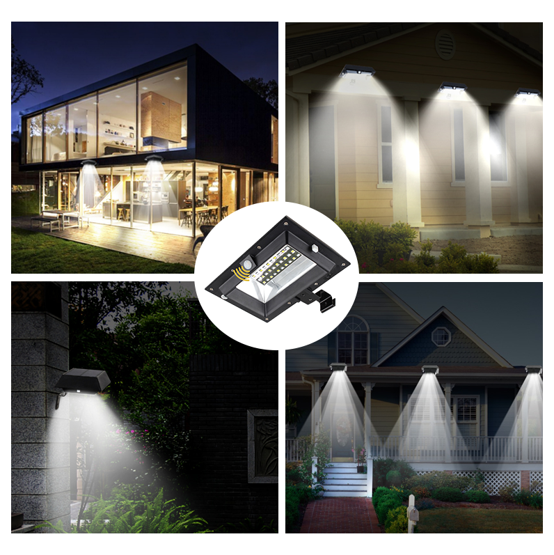 Solar leuchten Outdoor-Bluetooth-Lautsprecher Bewegungs sensor Sicherheit LED-Leuchten, IPX5 wasserdichte Solar lampe mit Voice-Player-Sound