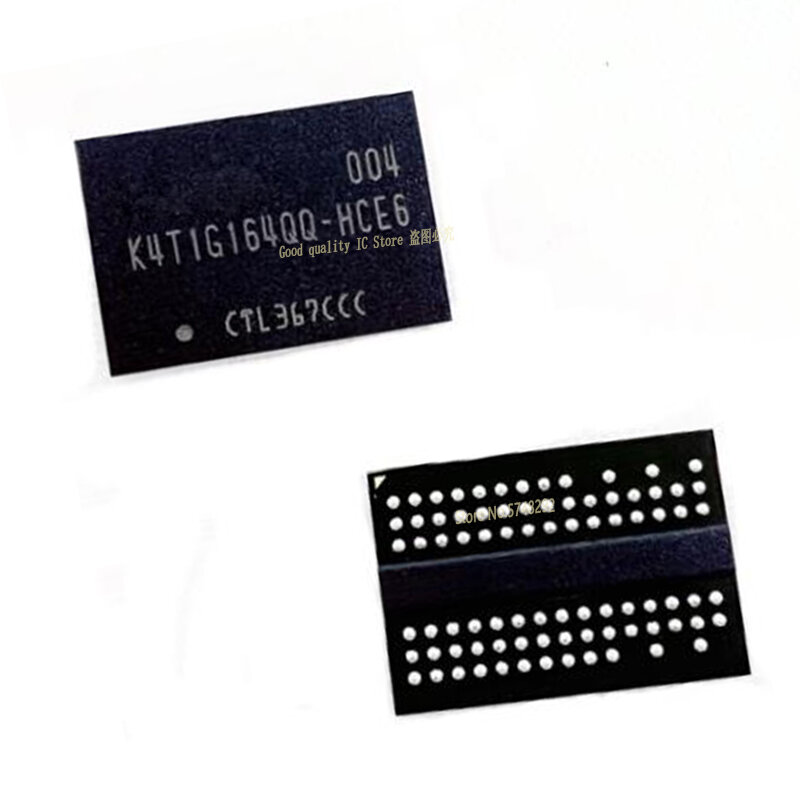 10 buah/lot K4T1G164QQ-HCE6 chip K4T1G164QQ-ZCE7 FBGA84 chip 100% baru diimpor asli