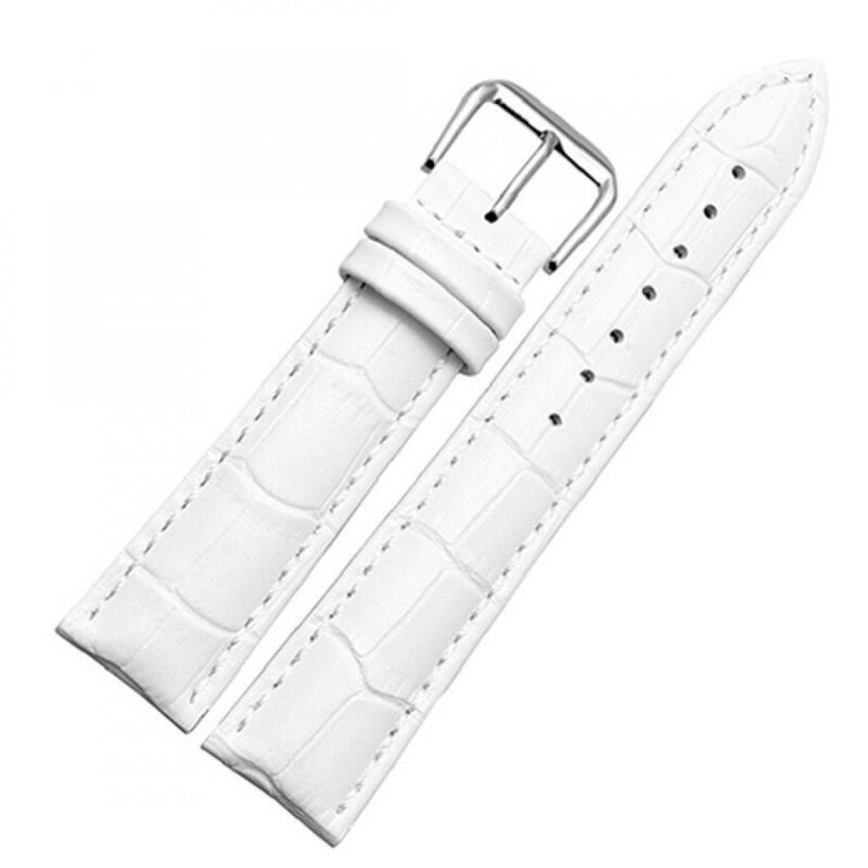 Correa de reloj de cuero con hebilla de acero, correa de reloj de cuarzo Vintage de alta calidad, 18/20/22mm