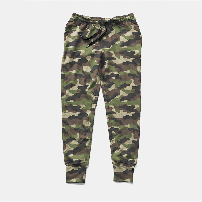 LETSFIND Women Jogger 3D Camouflage Print Have Pocket Harem Pants High Quaility Soft Comfortable Fitness Streetwear