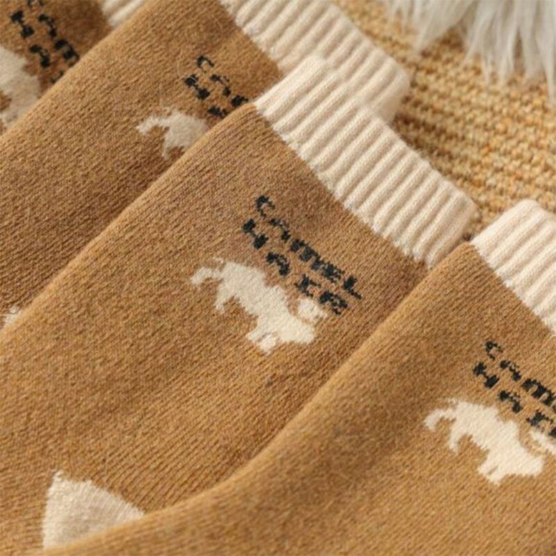 Носки женские махровые утепленные с верблюжьим ворсом, 1 пара