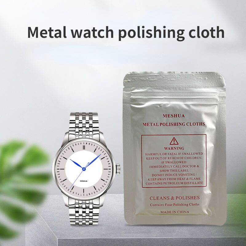 1 Set Watch Scratch Repair Cloth  Cleans Polishing Cloths For Watch Jewelry Removing Watch