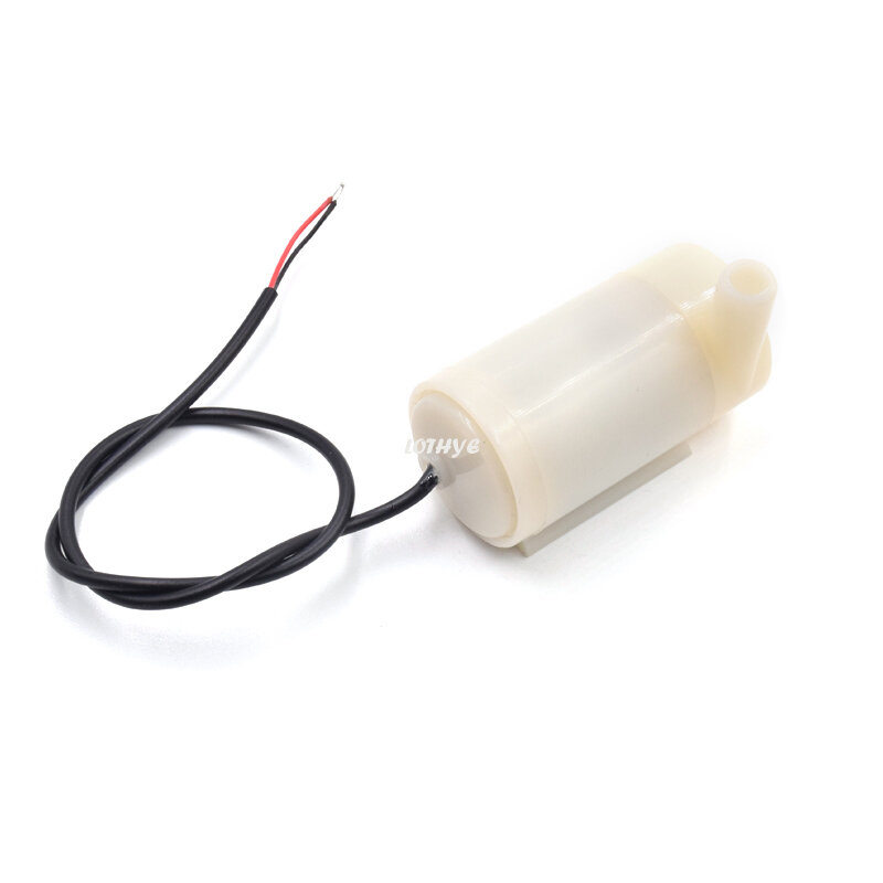 Mini bomba sumergible de agua silenciosa para Arduino Uno, cargador de teléfono móvil refrigerado por agua o unidad USB, CC de 3V y 5V