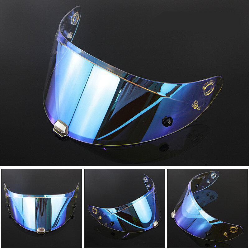 Nova viseira HJ-26 capacete para hjc RPHA-11 & RPHA-70 revo visão noturna universal uv lente anti-reflexo viseira moto casco