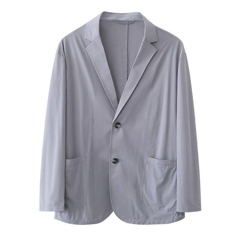 8559-T-Business slim abbigliamento formale professionale versione coreana abito casual grigio uomo