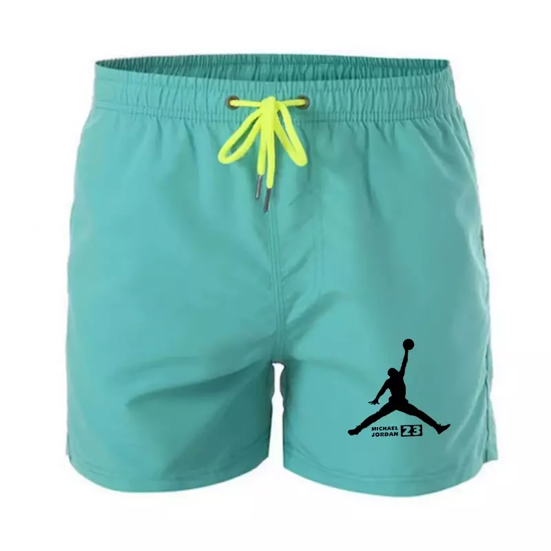 Shorts de sport décontractés pour hommes et femmes, pantalons de plage, même lettre imprimée, mode estivale