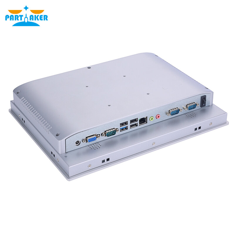 12.1 Inch TFT LED Industrial Panel PC Intel J1900 J6412 I3 I5 All In One Computer With 10 Point Capacitive Touch Screen IP65