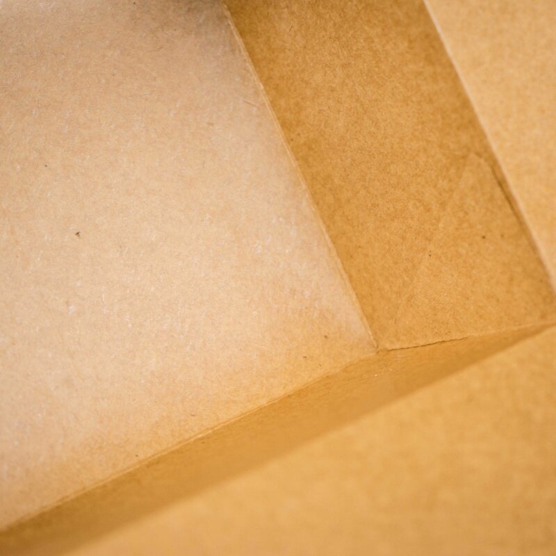 صندوق من ورق الكرافت للوجبات السريعة ، تغليف الساندوتشات ، منتج مخصص
