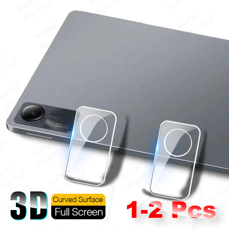 1-2 шт., Прозрачный 3D защитный чехол для камеры Xiaomi Redmi Pad SE 11, задний объектив, закаленное стекло, чехол RedmiPadSE RedmiPad S E PadSE 11 дюймов